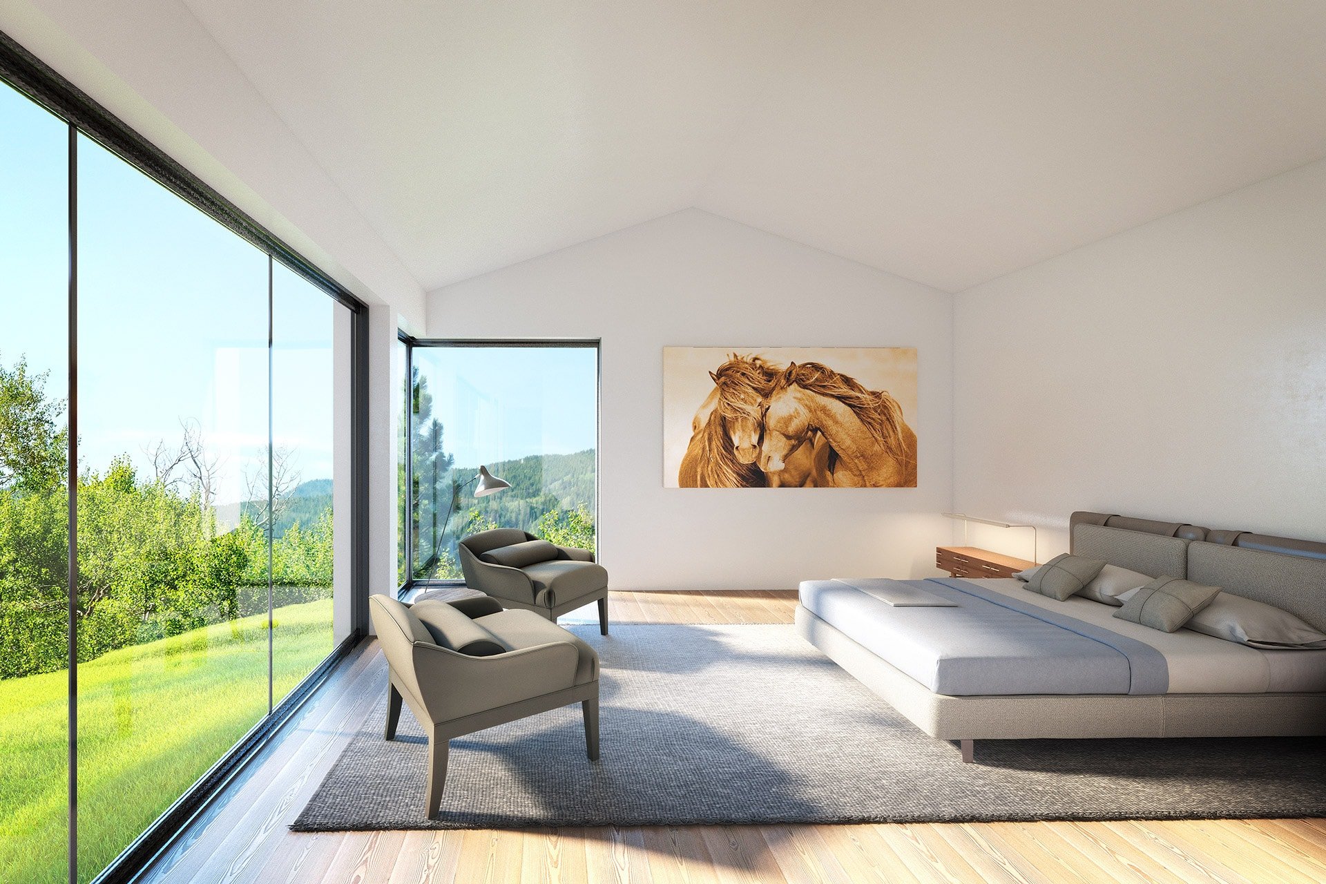 Das Mountain Laurel House: Minimalistischer Luxus im Grünen 2