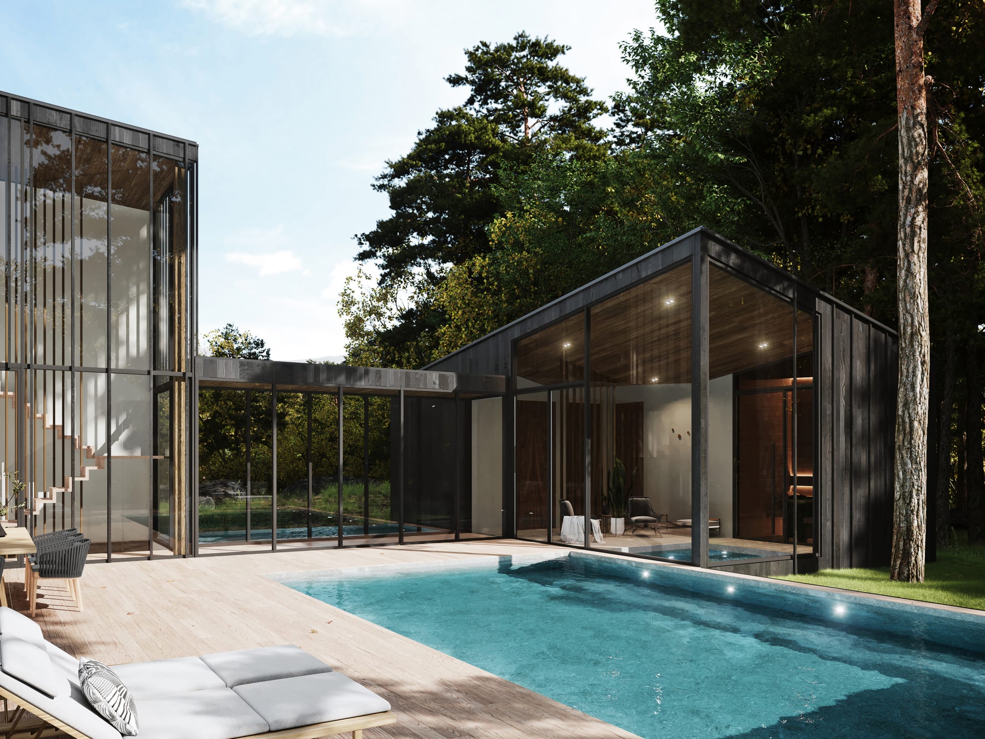 S3 Architectures und Aston Martin präsentieren ein Traumhaus im Bundesstaat New York 5