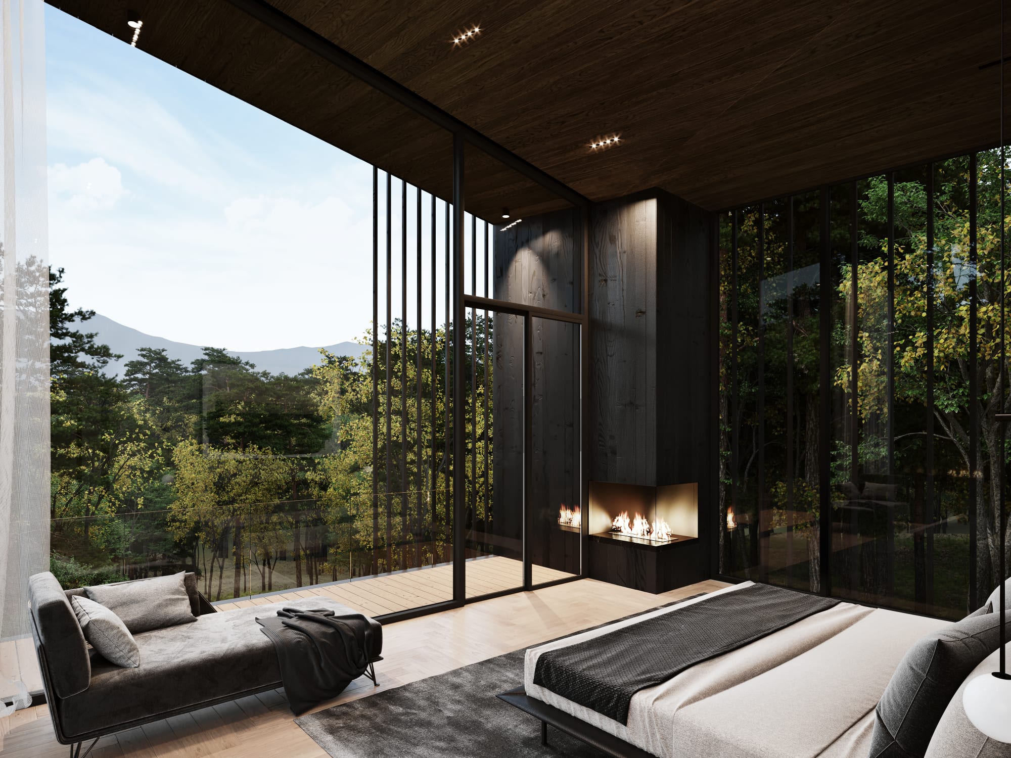 S3 Architectures und Aston Martin präsentieren ein Traumhaus im Bundesstaat New York 16